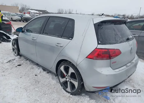 2015 Volkswagen Golf Gti 2.0T Autobahn W/Performance Package 4-Door из США, поврежденный, VIN 3VW447AU3FM090408